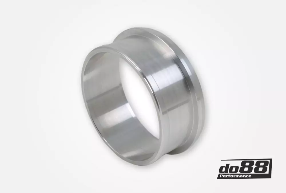 Pipe end with hose connection