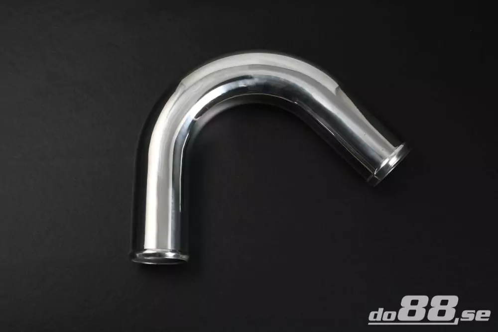 Aluminium pipe 45/90/135/180 degree with hose joining end