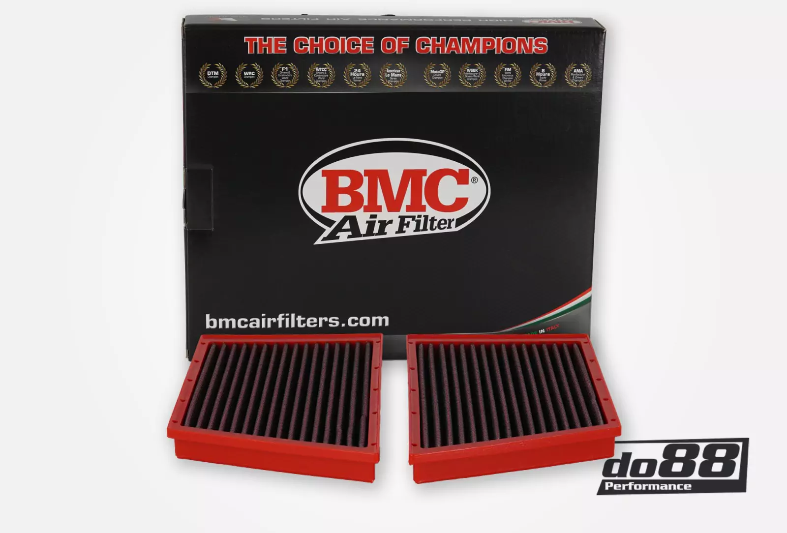 Porsche 992, BMC Model Adapted Air Filter