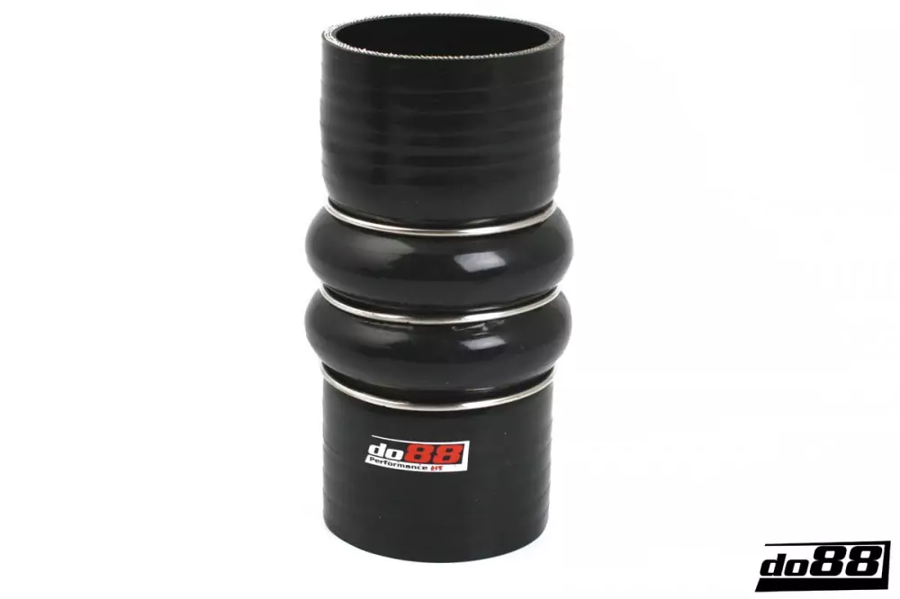 Silicone Hose Black 2-Humps all diameters