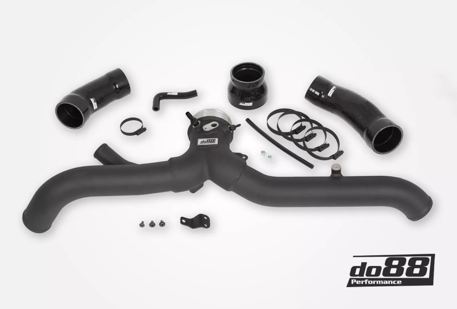 Porsche 911 Turbo (996) Y-Pipe, Black for OEM/do88 ICM-200/410 IC