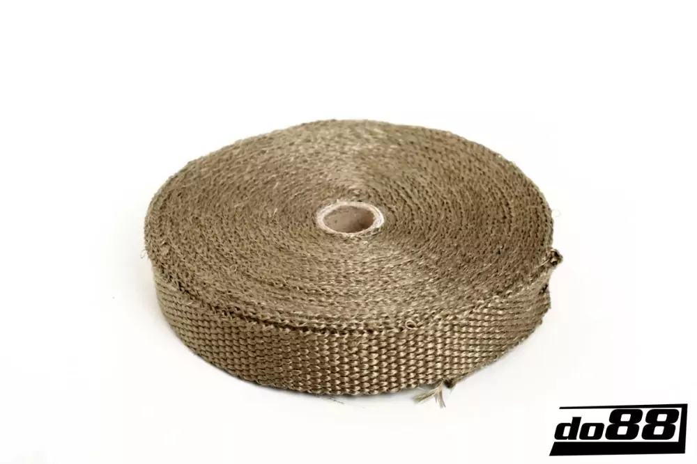 Exhaust wrap 800 deg C, 25/51mm width, 15m roll