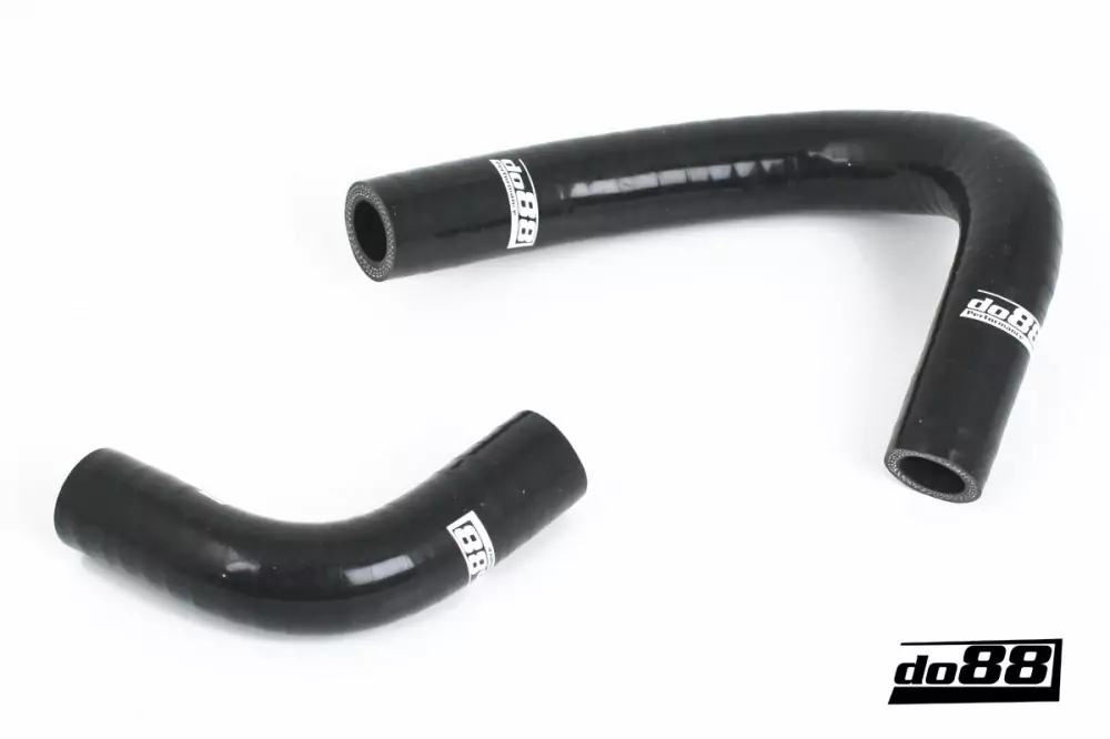 Volvo 740/940 Turbo 92-98 Coolant hoses oil cooler Black/Red/Blue