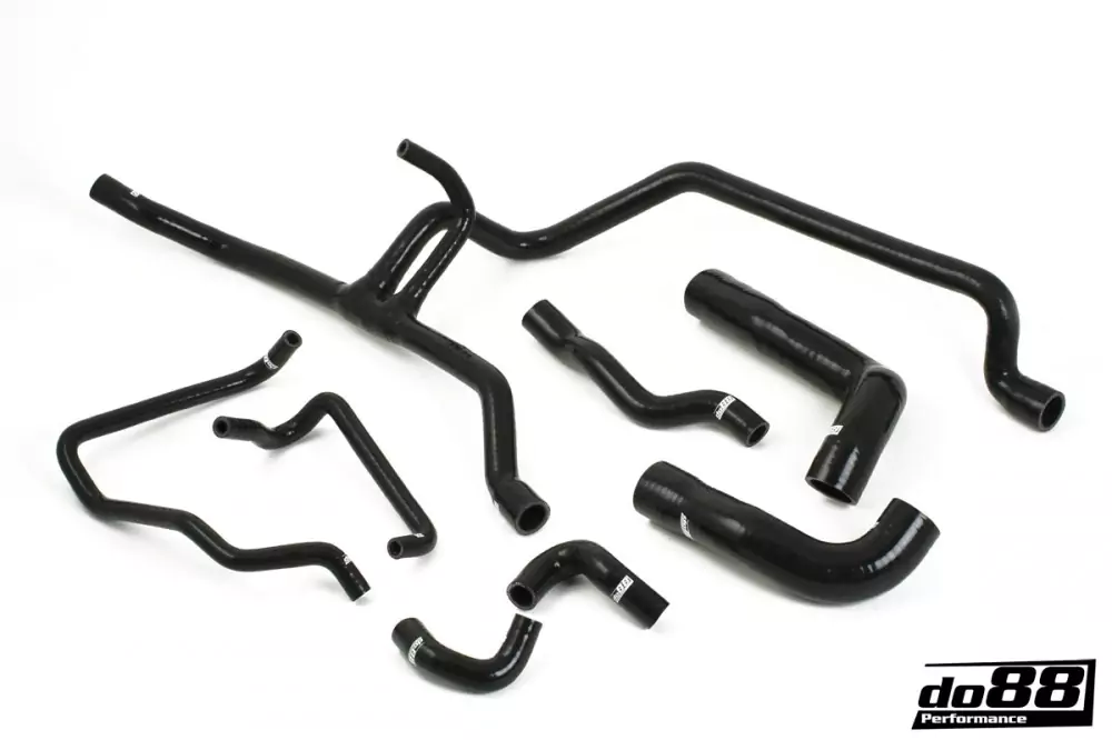 BMW 320 325 E36 1990-1996 Coolant hoses Black/Red/Blue