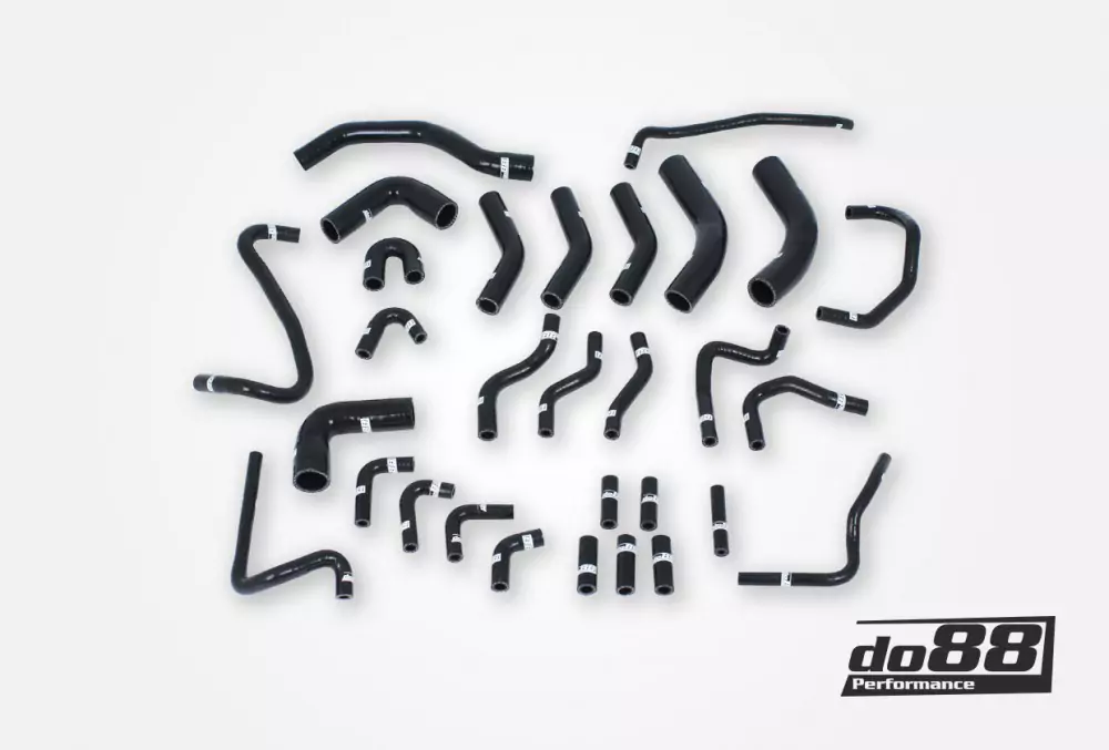 Audi RS6 C5 2002-2004 Vacuum hoses Black/Red/Blue