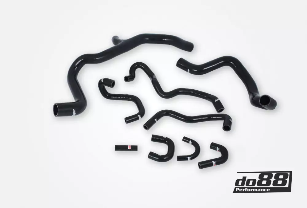 Volvo V70/S80 2.5T 2.5FT AFV 2008-15 Coolant hoses Black/Red/Blue