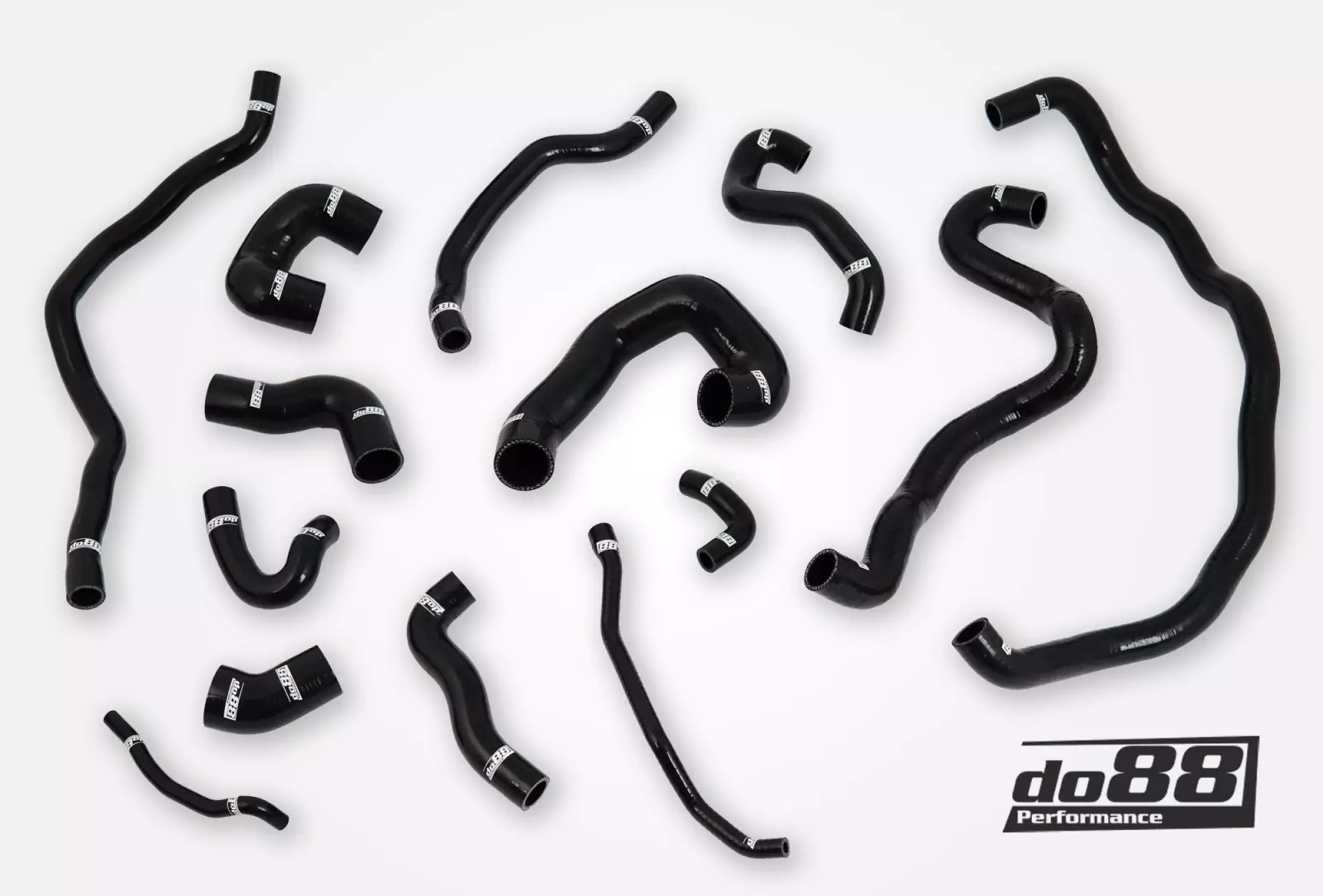 BMW 135i 335i E82 E90 (N54) Coolant hoses Black/Blue