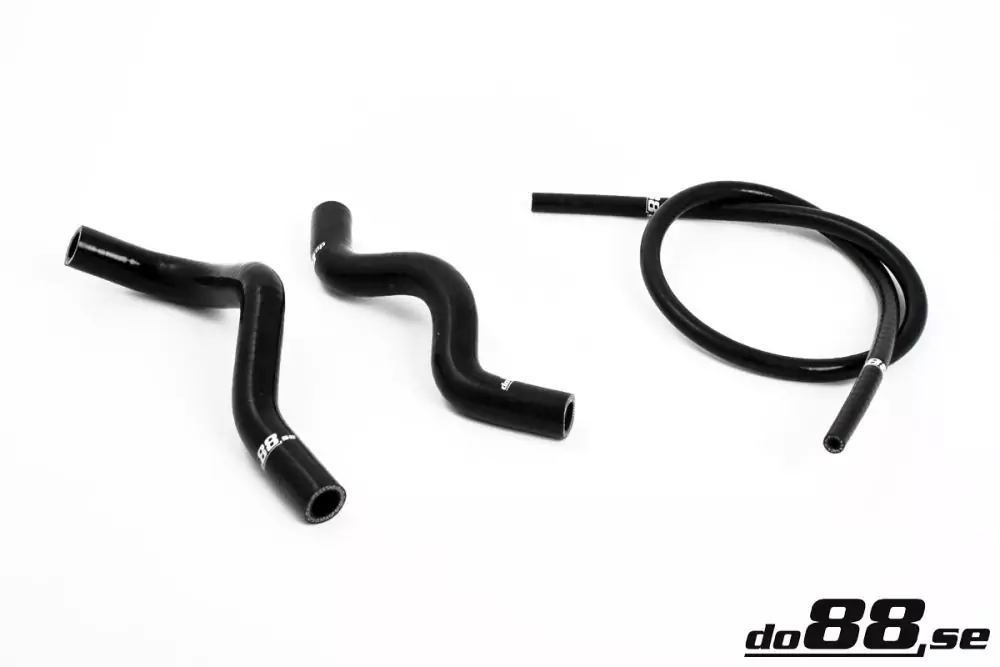Volvo 240 Coolant hoses complement Black/Red/Blue