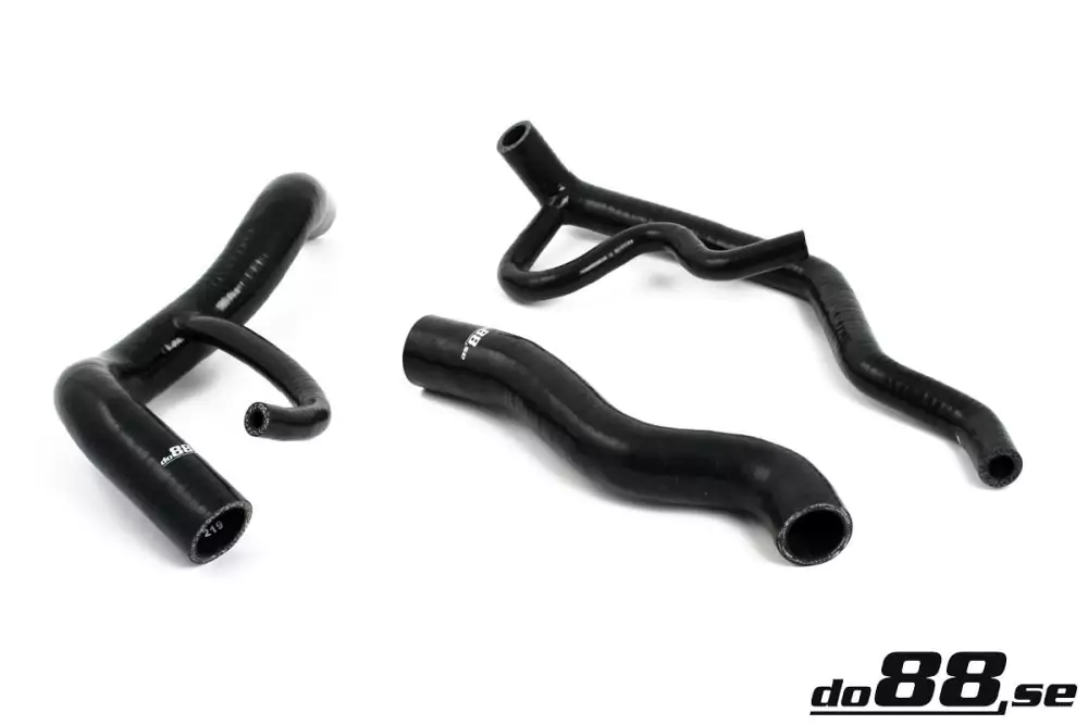 Volvo 700/940 Turbo Coolant hoses Black/Red/blue