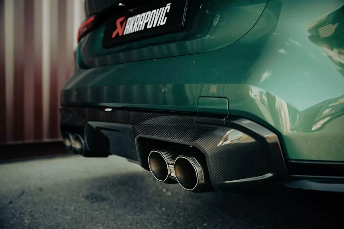 BMW M3 / M4 (G8x) Rear Carbon Fibre Diffuser - Image 2