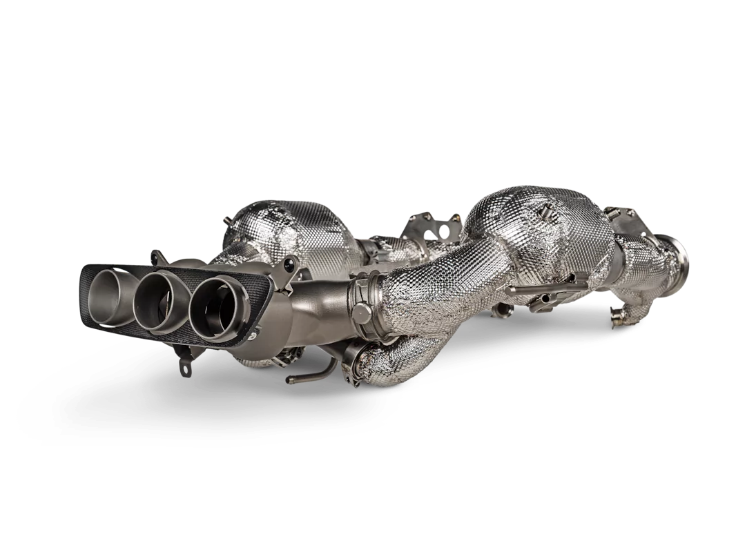 Ferrari 296 GTB Slip-On Race Line / Evolution Line (Titanium) - Image 3