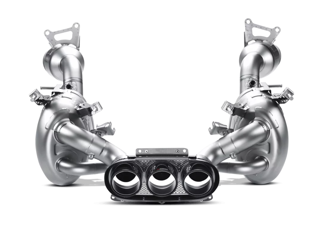 Ferrari 458 Italia / 458 Spider Slip-On / Evolution Line (Titanium) - Image 4
