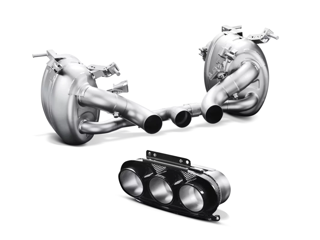 Ferrari 458 Italia / 458 Spider Slip-On / Evolution Line (Titanium) - Image 3