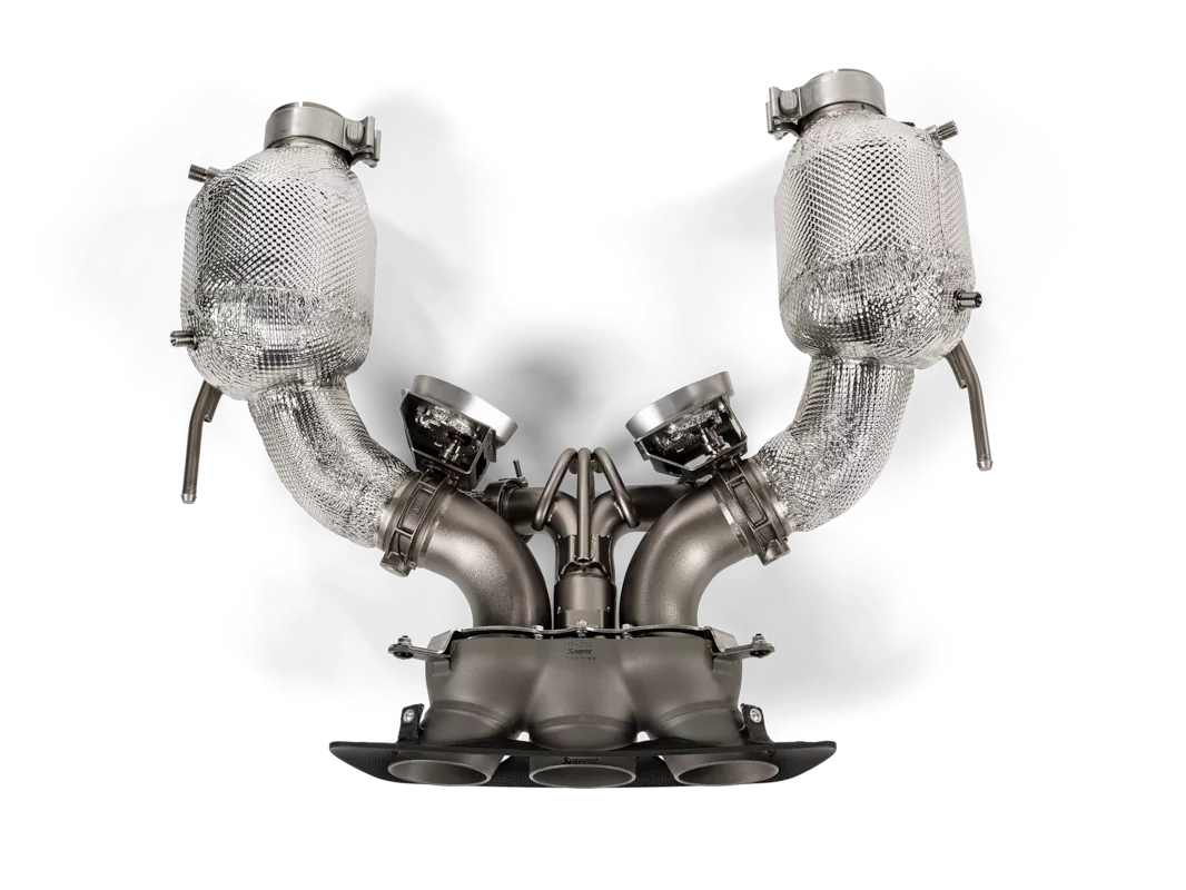 Ferrari 296 GTB Slip-On Race Line / Evolution Line (Titanium) - Image 2