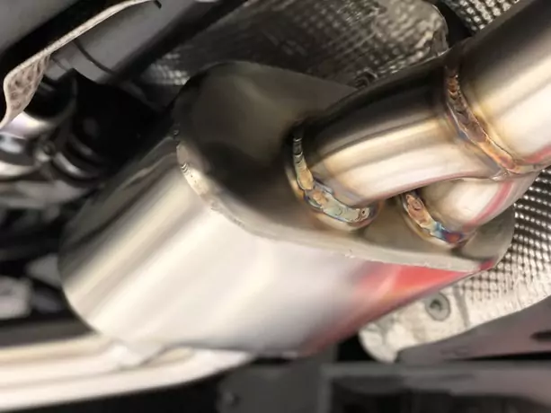 CTS Turbo B9 Audi A4 2.0T Catback Exhaust System (2017-2019) - Image 3