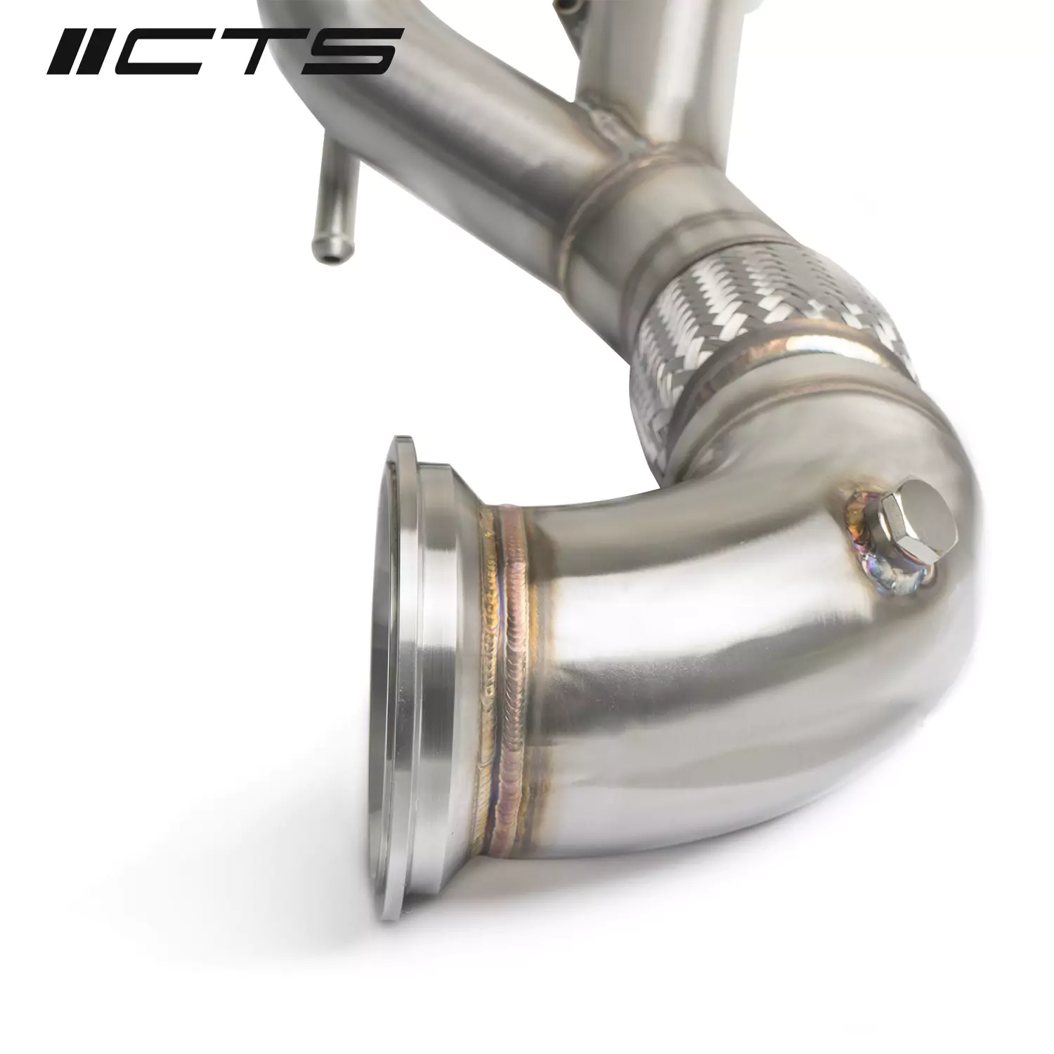 CTS Turbo MK2 TTRS/8P RS3 High Flow Downpipe - Image 2