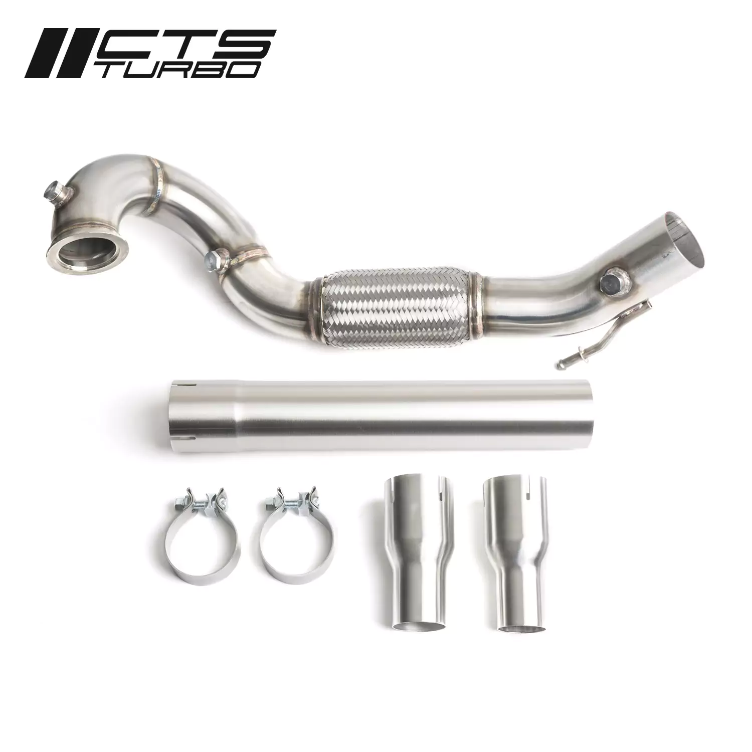 CTS Turbo MK6/MK7 Jetta1.4T/1.5T, MK7 Golf 1.4T/1.5T 3" Downpipe For EA211 engines