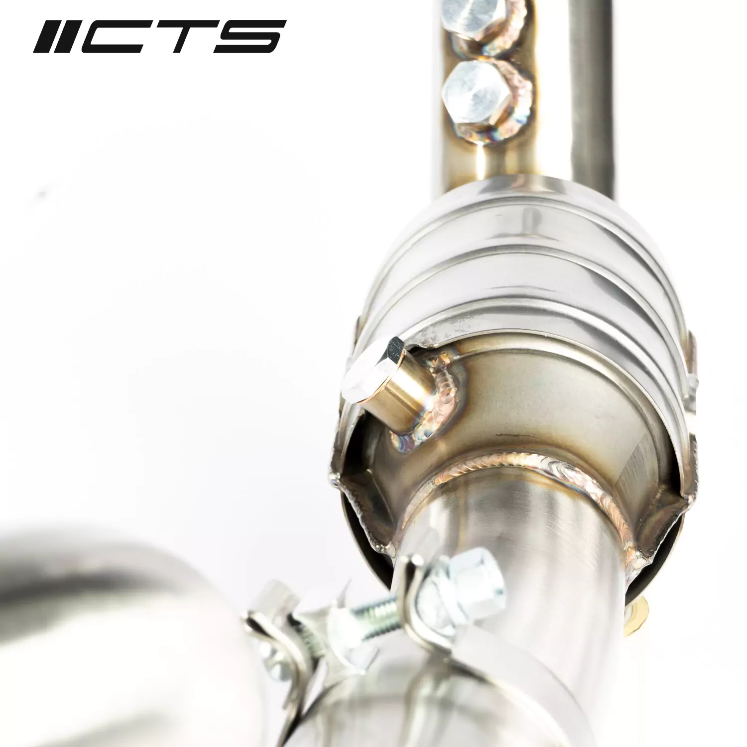 CTS Turbo Ford Raptor EcoBoost 3.5L High-Flow Cat Downpipes - Image 6