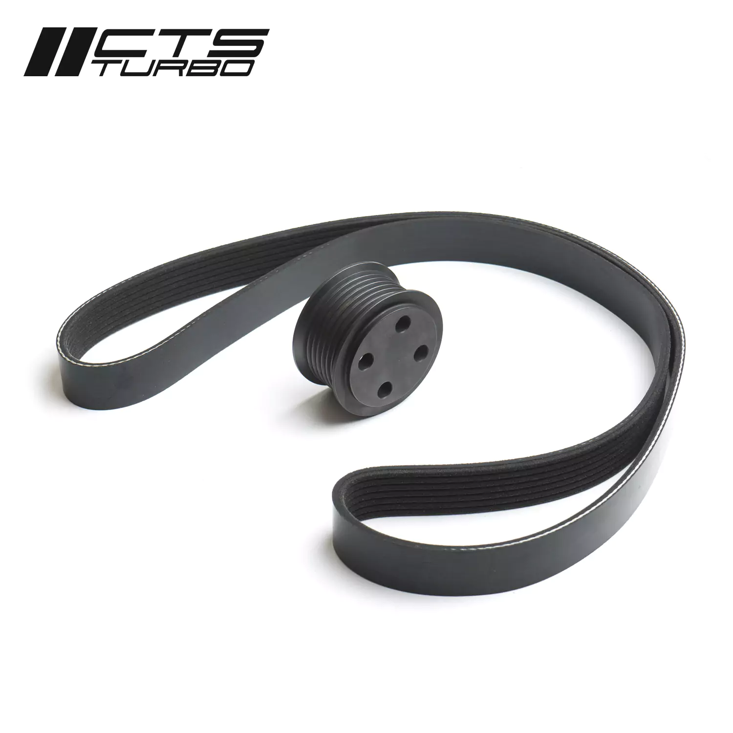 CTS Turbo B8.5 S4, S5, Q5, SQ5; C7.5 A6, A7, A8, Q7 With 3.0T (Gen2) Engine Supercharger Pulley - Bolt On Style (CREC engine code)