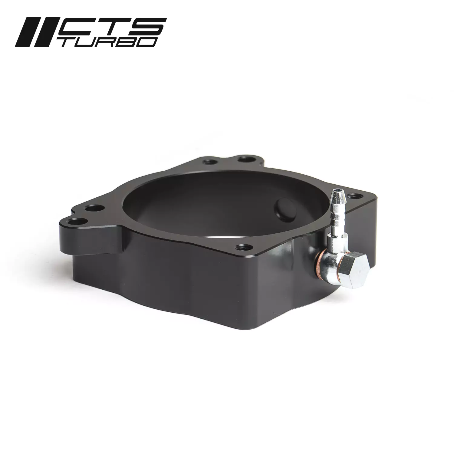 CTS Turbo RS3/TTRS (8V.2/8Y/8S) 2018+ Throttle Body Spacer With Boost Tap and Meth Injection Port