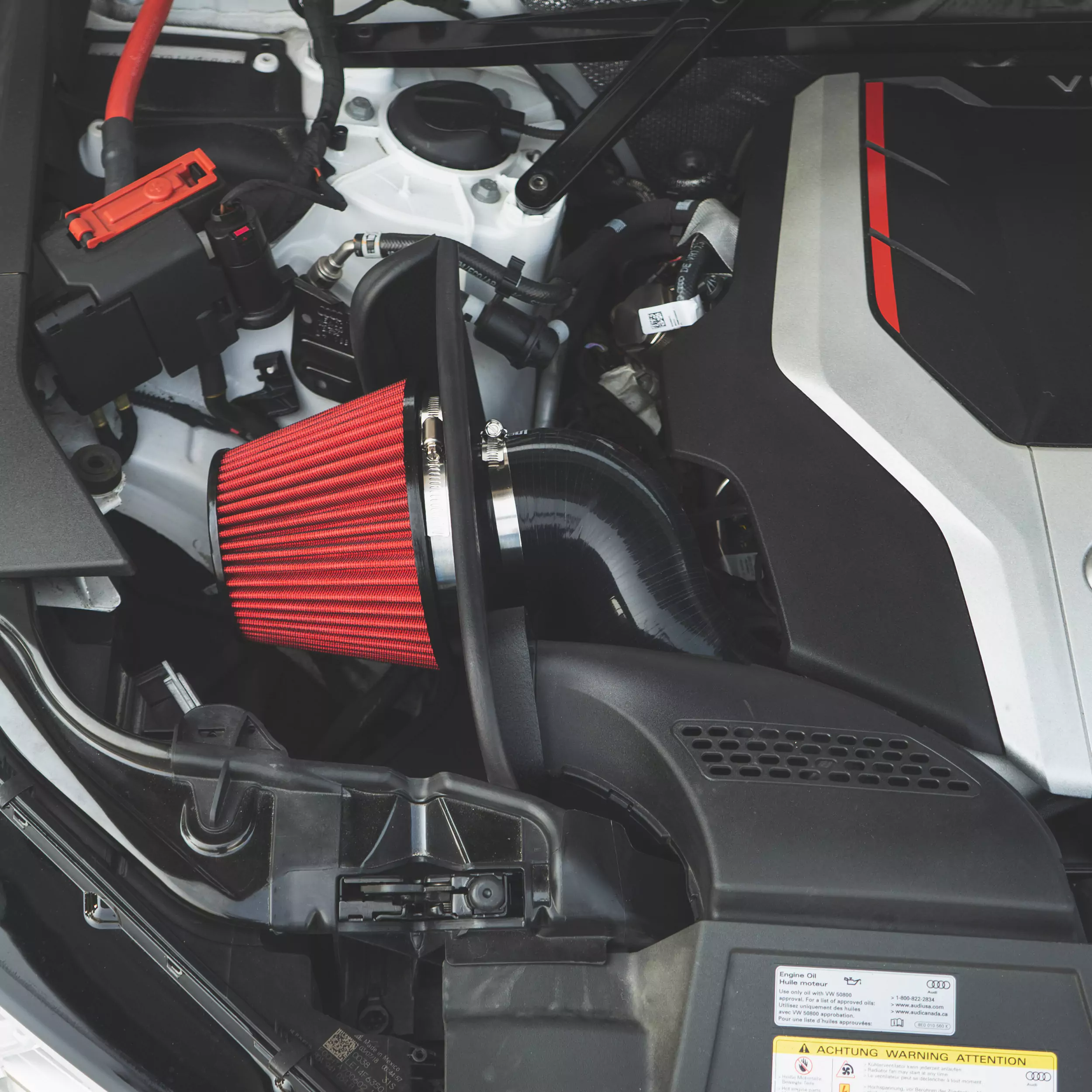 CTS Turbo B9 Audi SQ5 High-Flow Intake (6" Velocity Stack) - Image 5