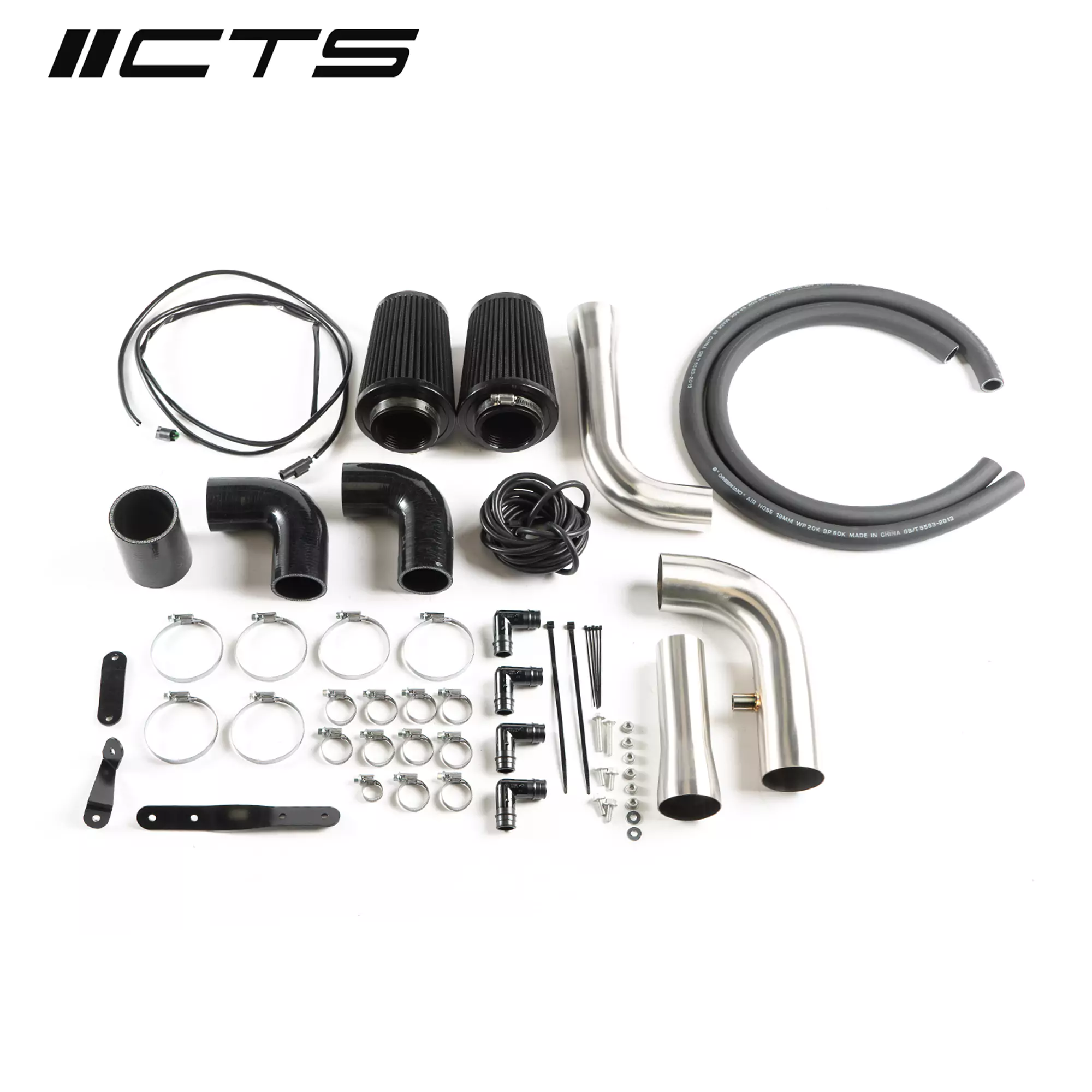 CTS Turbo N54 Intake Relocation Kit For BMW E9x/E8x 335i/135i With 2" Turbo Inlets - TR-0300 and TR-0300RS
