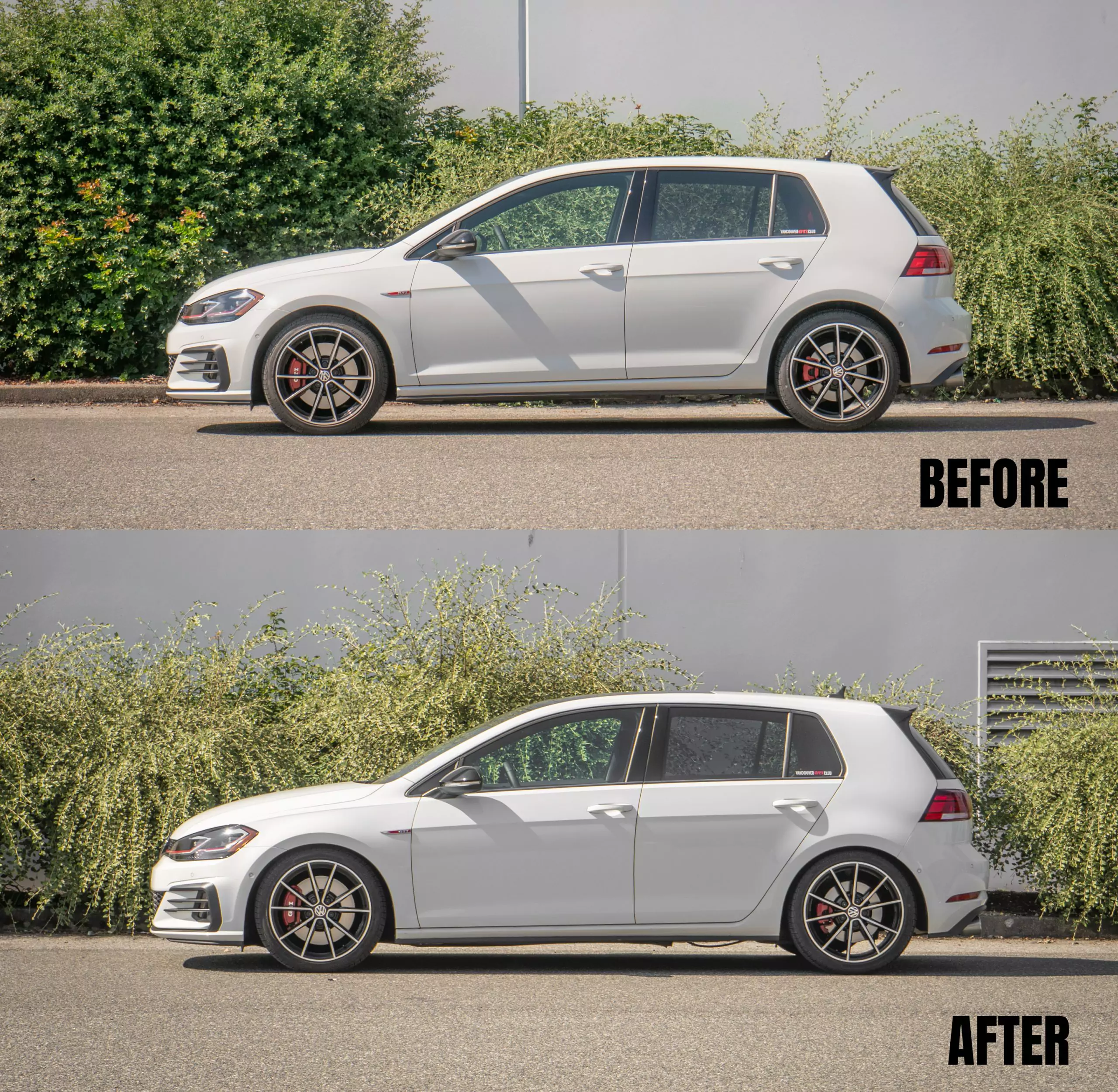 CTS Turbo MK7 Golf GTI Lowering Spring Set - Image 4
