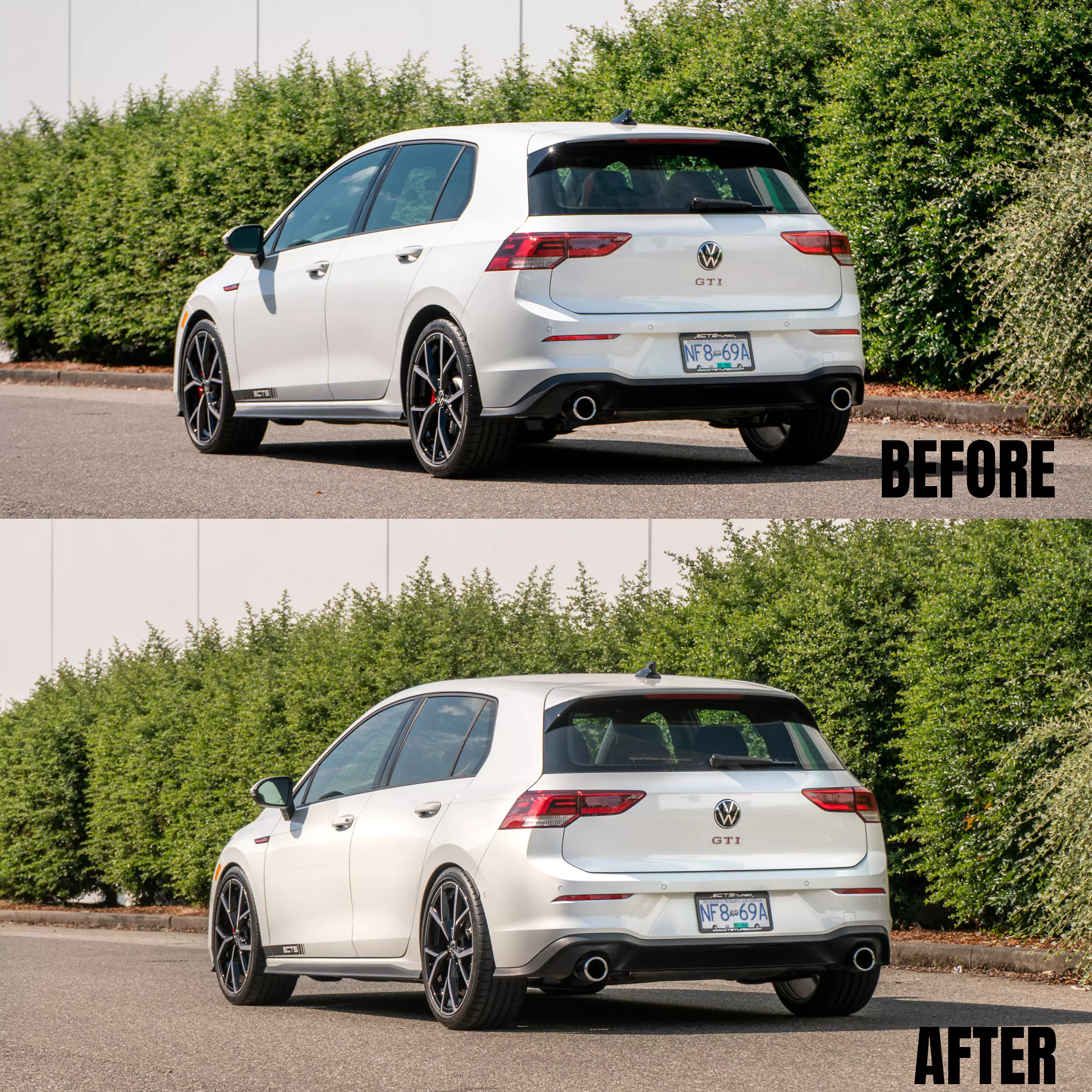 CTS Turbo MK8 Golf GTI Lowering Spring Set - Image 5