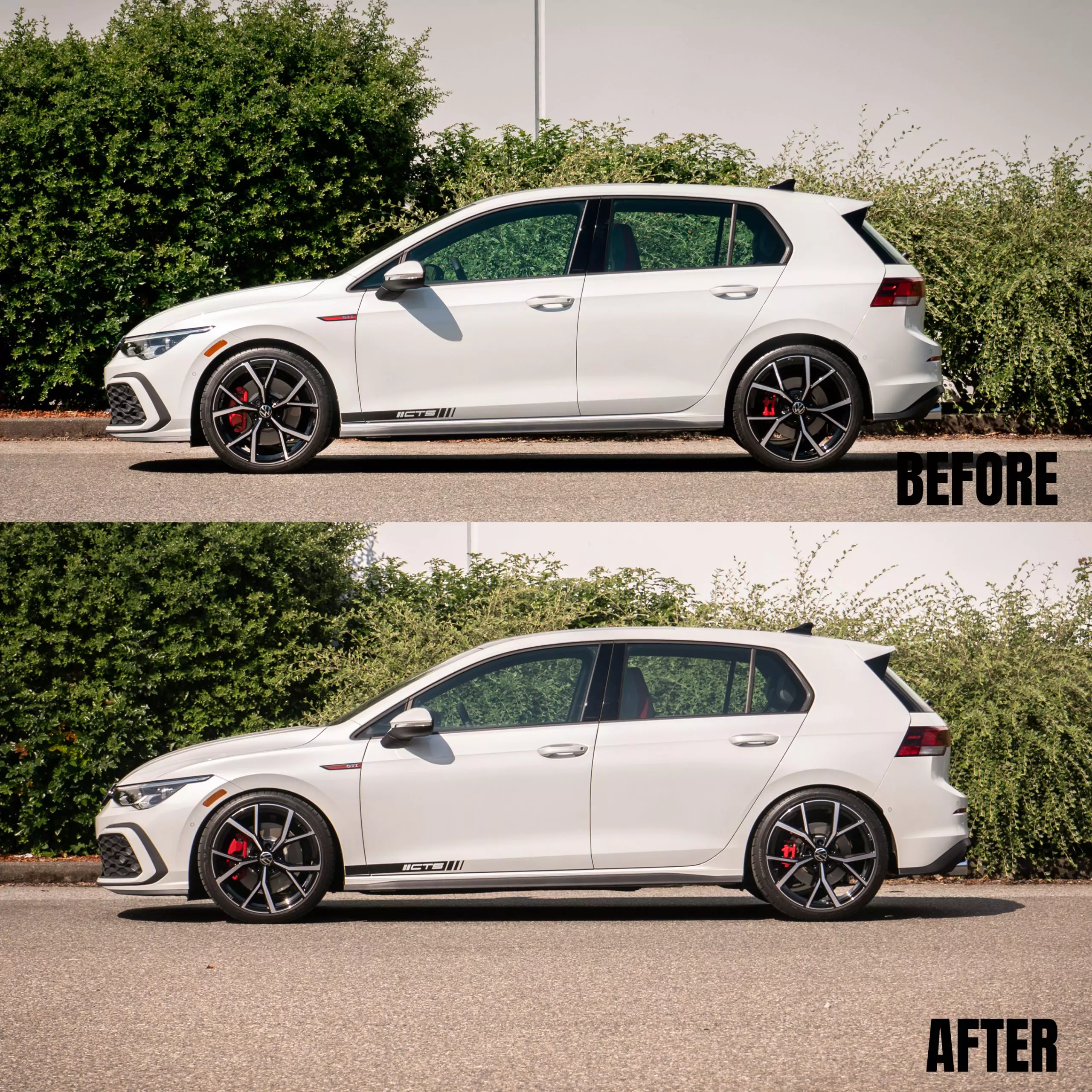 CTS Turbo MK8 Golf GTI Lowering Spring Set - Image 7