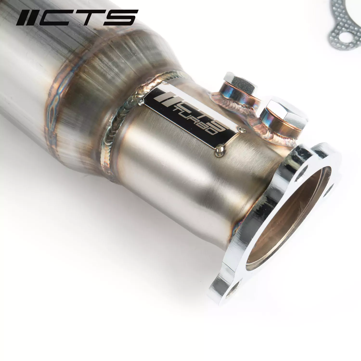 CTS Turbo B6 Audi A4 1.8T High Flow Cat Pipe - Image 2