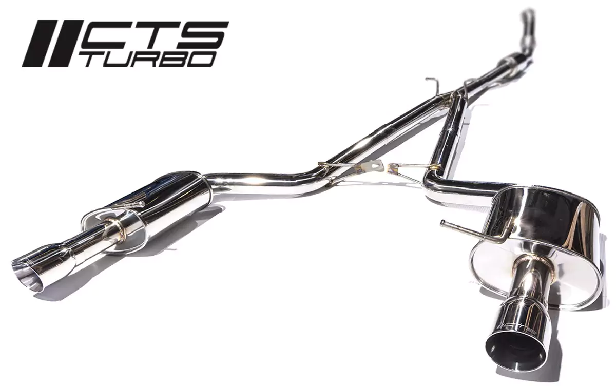 CTS Turbo B7 A4 2.0T Catback (manual transmission only)
