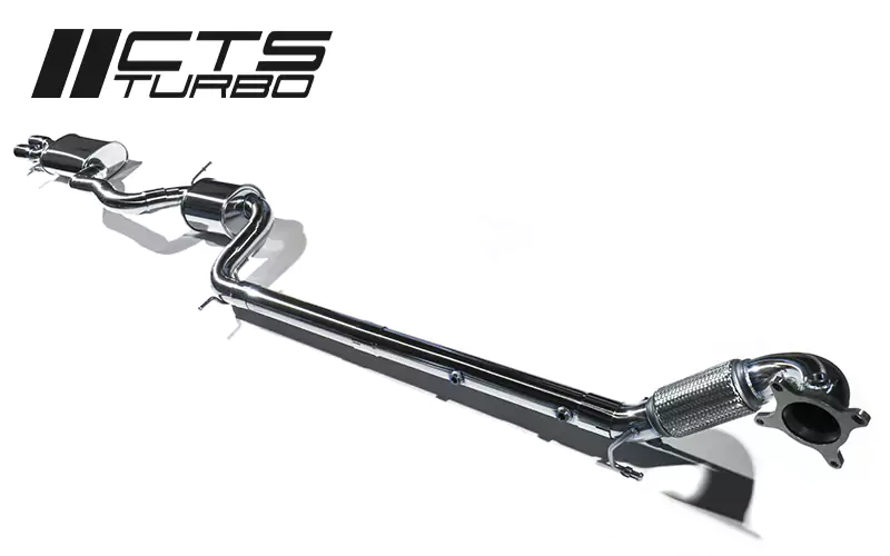 CTS Turbo VW MK6 Jetta 2.0TSI Gen1 3″ Turbo-back Exhaust