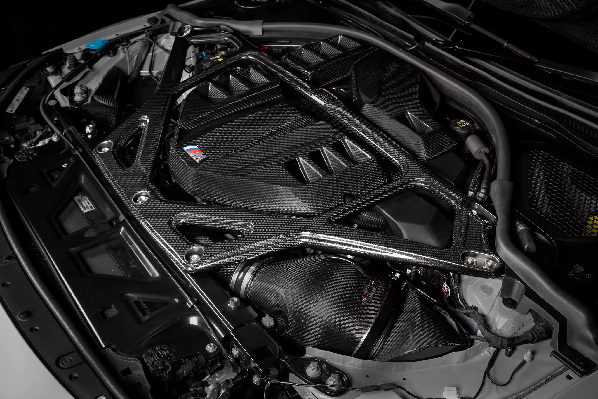BMW G8X M2/M3/M4 Gloss/Matte Carbon Strut Brace - Image 3