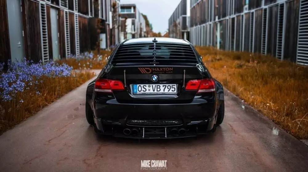 Bmw M3 E92 Rear Window Louver