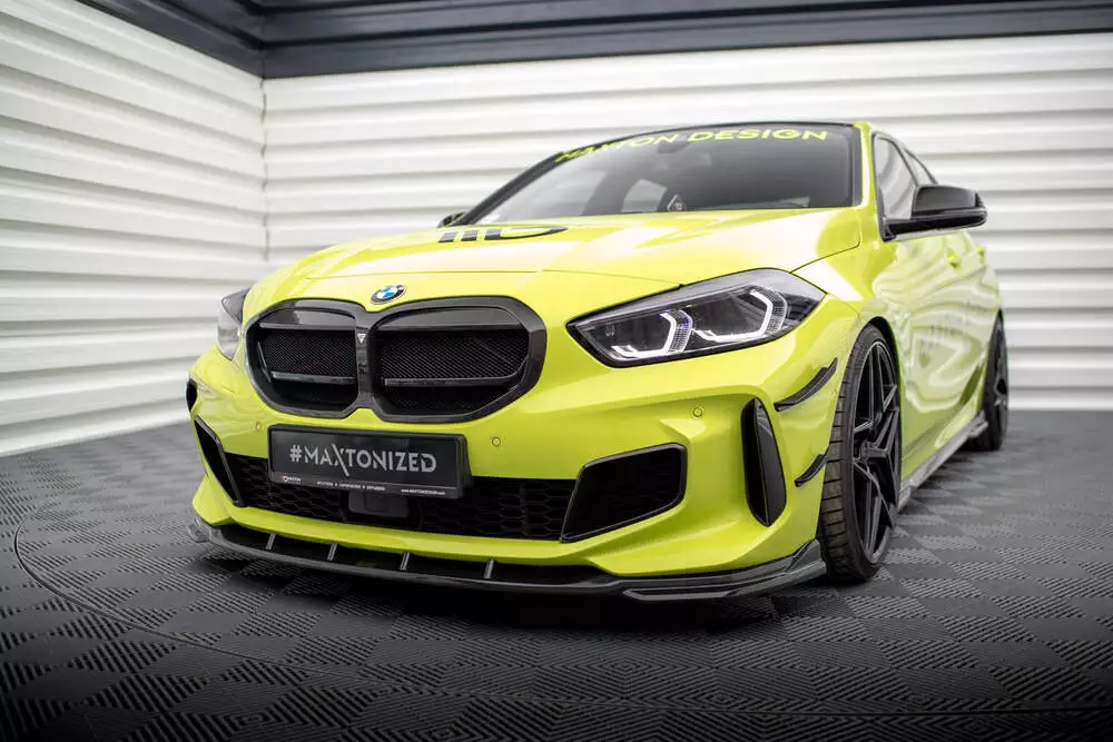 Carbon Fiber Front Splitter Prepreg Bmw 1 M-pack / M135i / 128ti F40