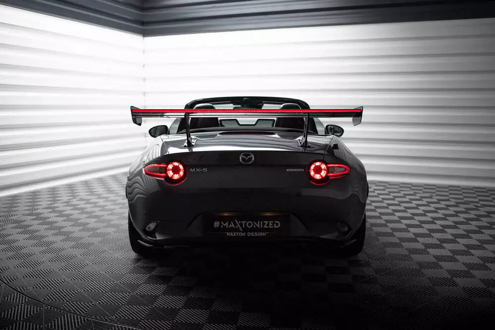 Carbon Spoiler Jdm Style + Led Mazda Mx-5 Nd (Mk4)