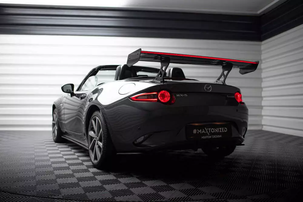 Carbon Spoiler Jdm Style + Led Mazda Mx-5 Nd (Mk4) - Image 2