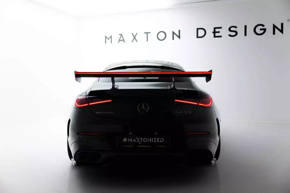 Carbon Spoiler V.1 + Led Mercedes-amg Cle 53 C236 - Image 3