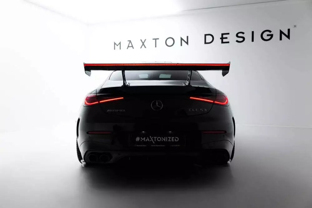 Carbon Spoiler V.2 + Led Mercedes-amg Cle 53 C236 - Image 2