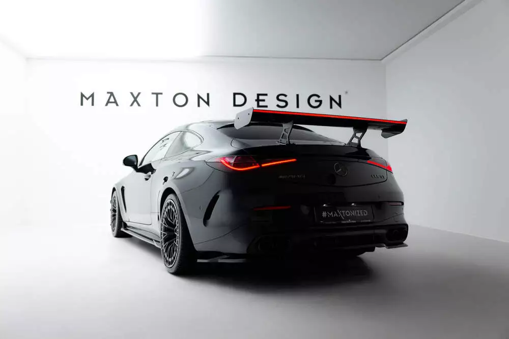 Carbon Spoiler V.2 + Led Mercedes-amg Cle 53 C236 - Image 3