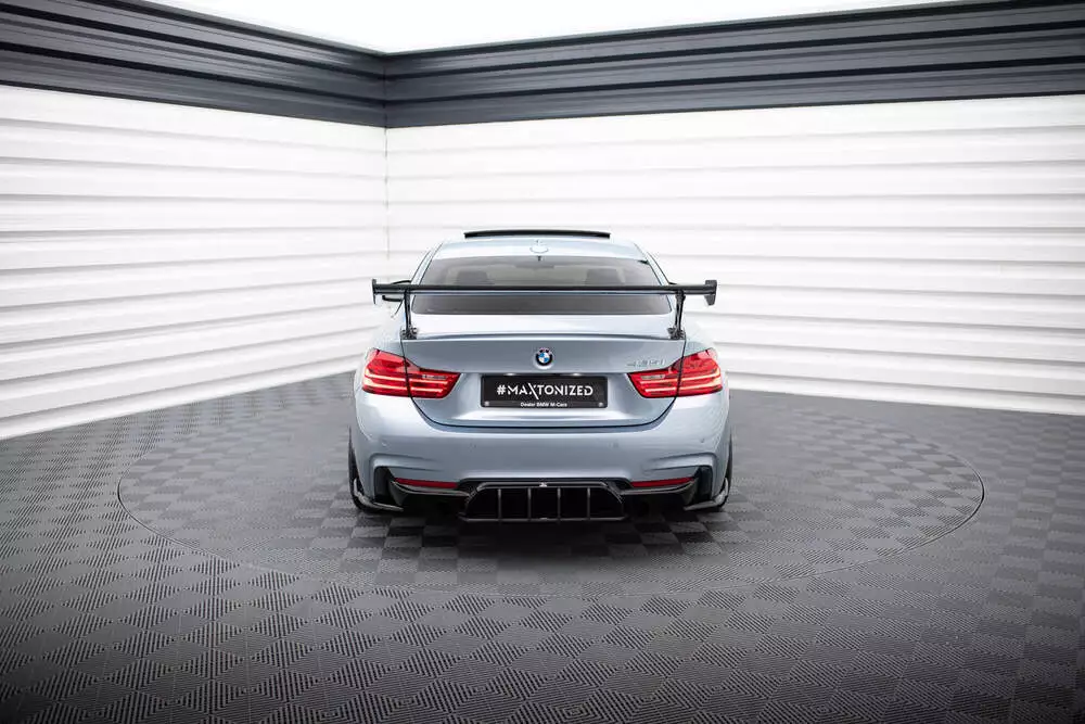 Carbon Spoiler With External Brackets Uprights Bmw 4 F32 / 4 F32 M-pack Coupe - Image 5