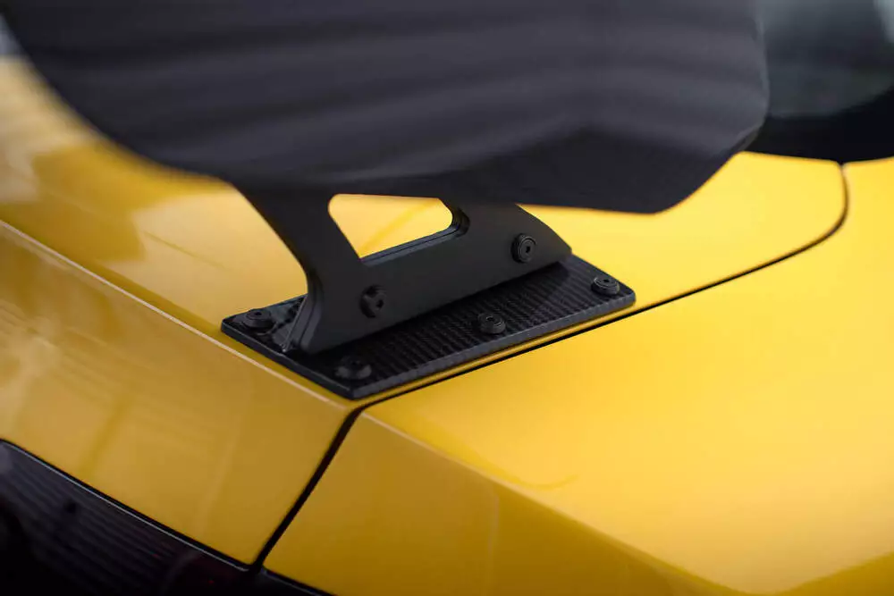 Carbon Spoiler With External Brackets Uprights + Led Audi A5 Coupe 8t - Image 5