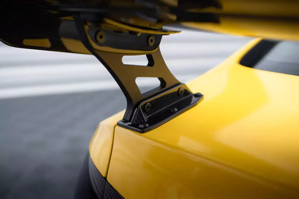 Carbon Spoiler With External Brackets Uprights + Led Audi A5 Coupe 8t - Image 6