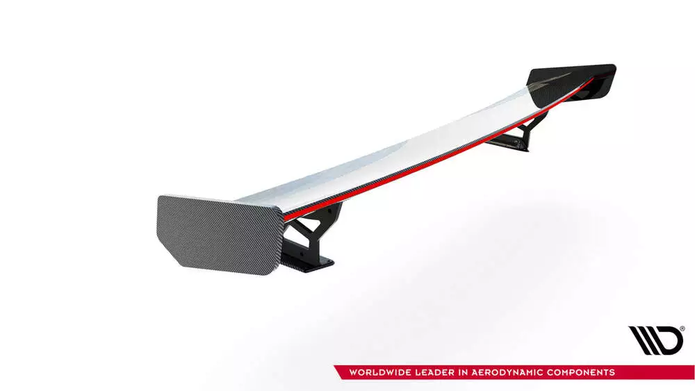 Carbon Spoiler With External Brackets Uprights + Led Bmw 3 / M3 Coupe E92 - Image 12