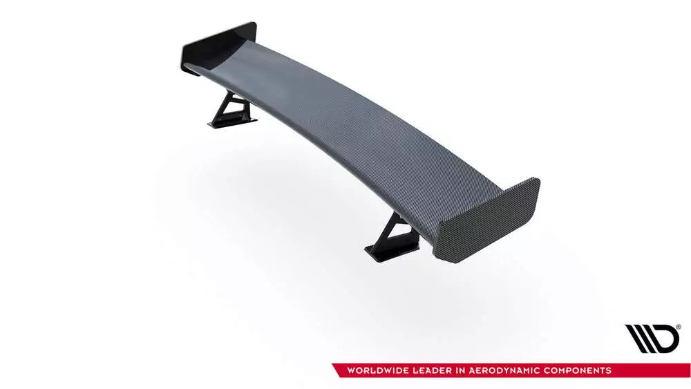 Carbon Spoiler With External Brackets Uprights + Led Bmw 3 / M3 Coupe E92 - Image 8