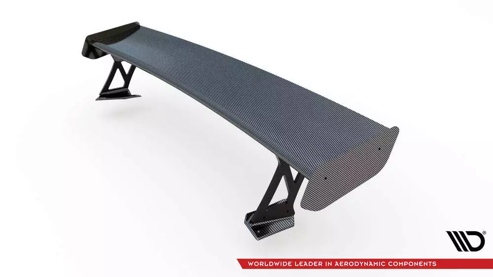 Carbon Spoiler With External Brackets Uprights + Led Bmw M3 G80 / M340i G20 / 3 M-pack G20 / 3 Standard G20 - Image 12