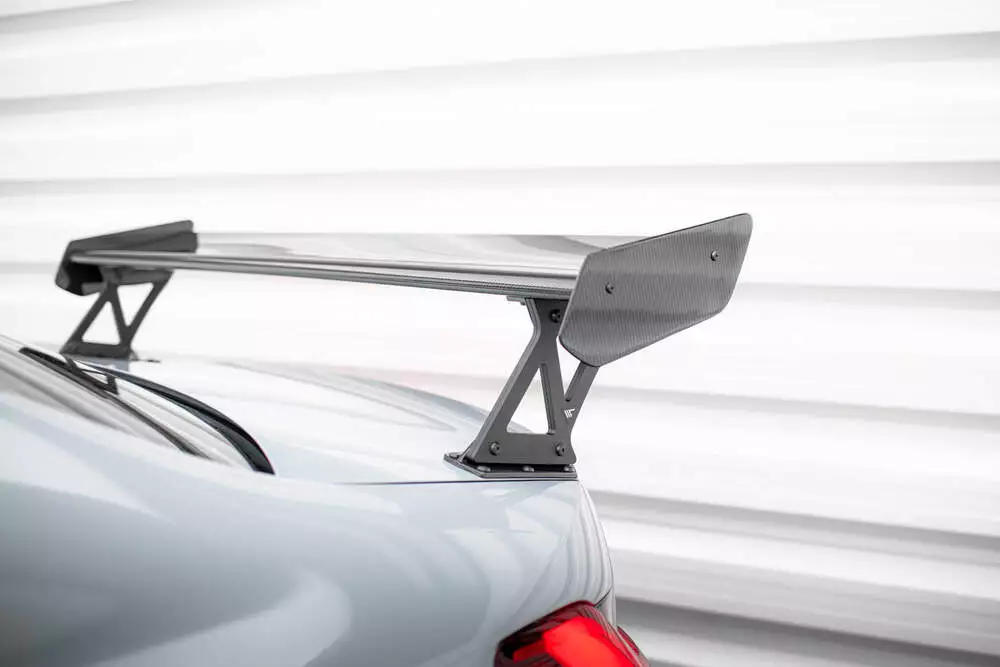Carbon Spoiler With External Brackets Uprights + Led Bmw M3 G80 / M340i G20 / 3 M-pack G20 / 3 Standard G20 - Image 4