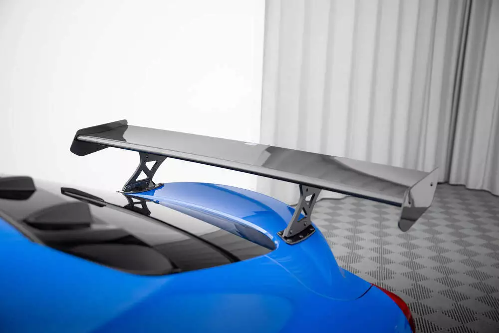 Carbon Spoiler With External Brackets Uprights + Led Toyota Supra Mk5 - Image 14
