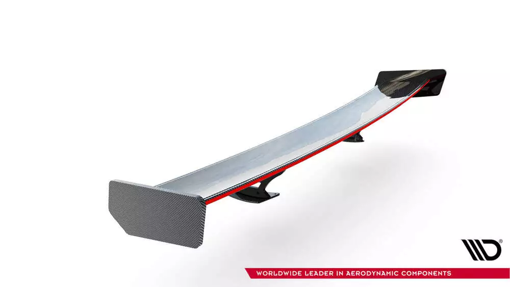 Carbon Spoiler With External Brackets Uprights + Led Toyota Supra Mk5 - Image 21
