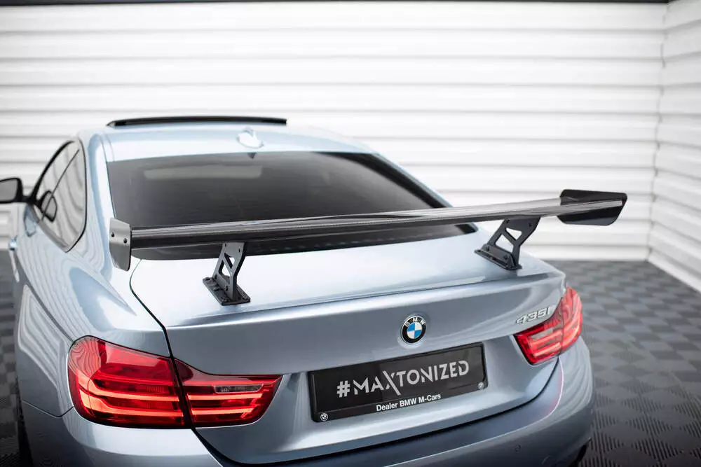 Carbon Spoiler With Internal Brackets Uprights Bmw 4 F32 / 4 F32 M-pack Coupe